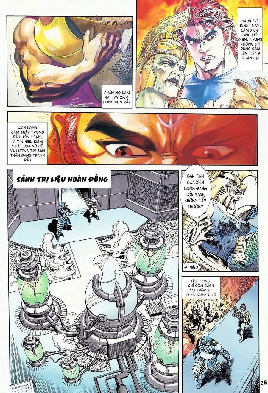 Truyện Tranh Long Hổ 5 Thế trang 8