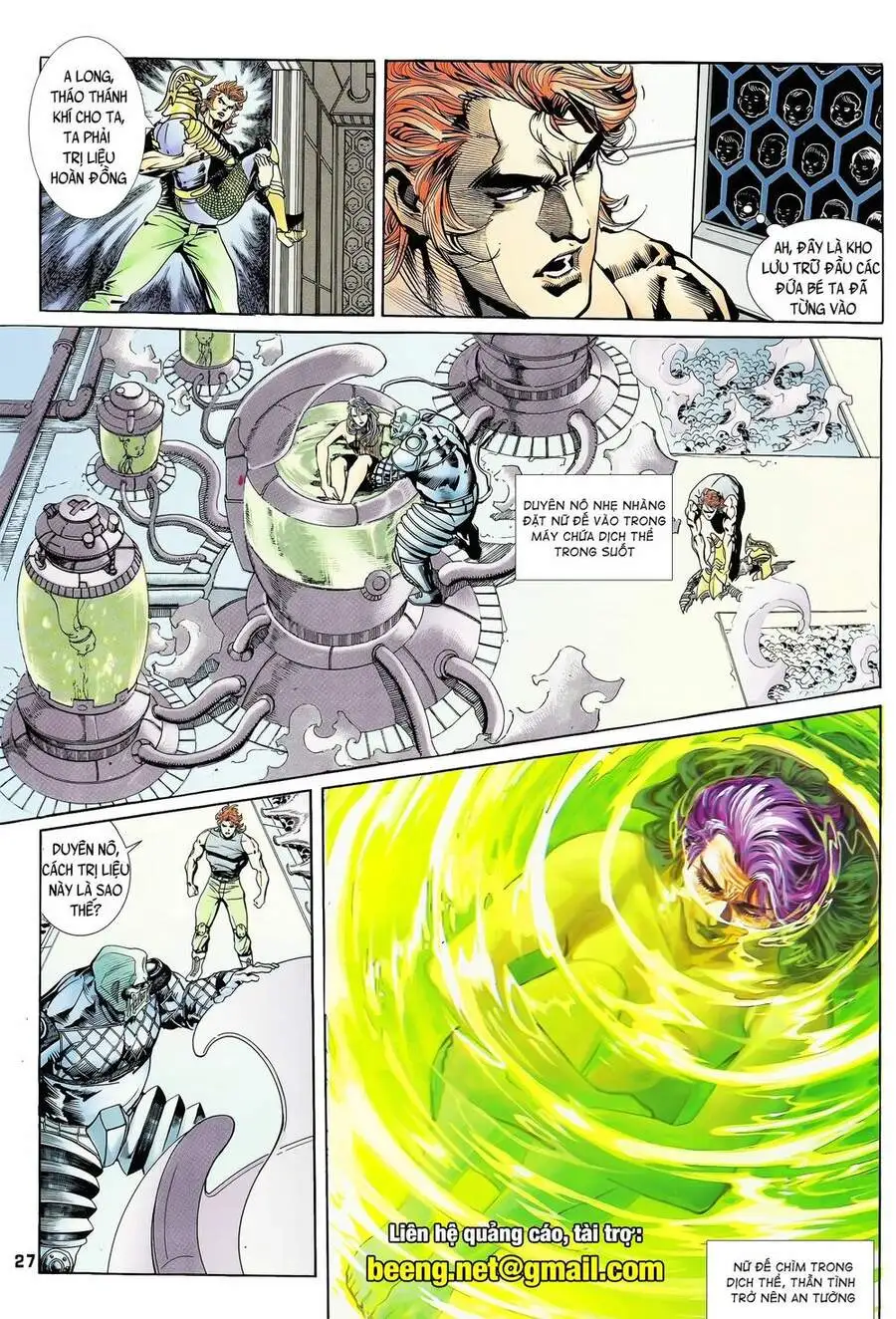 Truyện Tranh Long Hổ 5 Thế trang 8