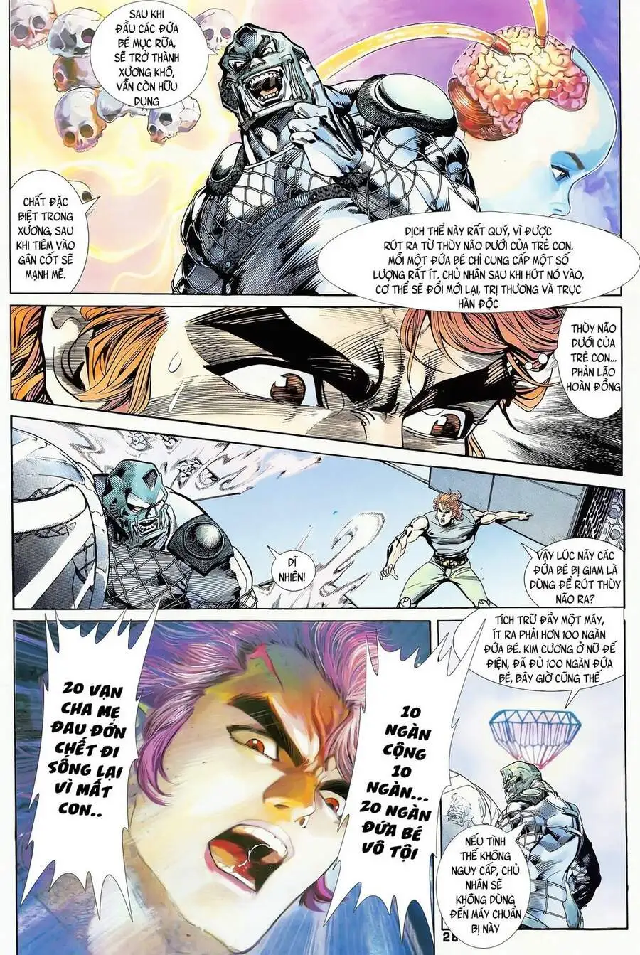 Truyện Tranh Long Hổ 5 Thế trang 8