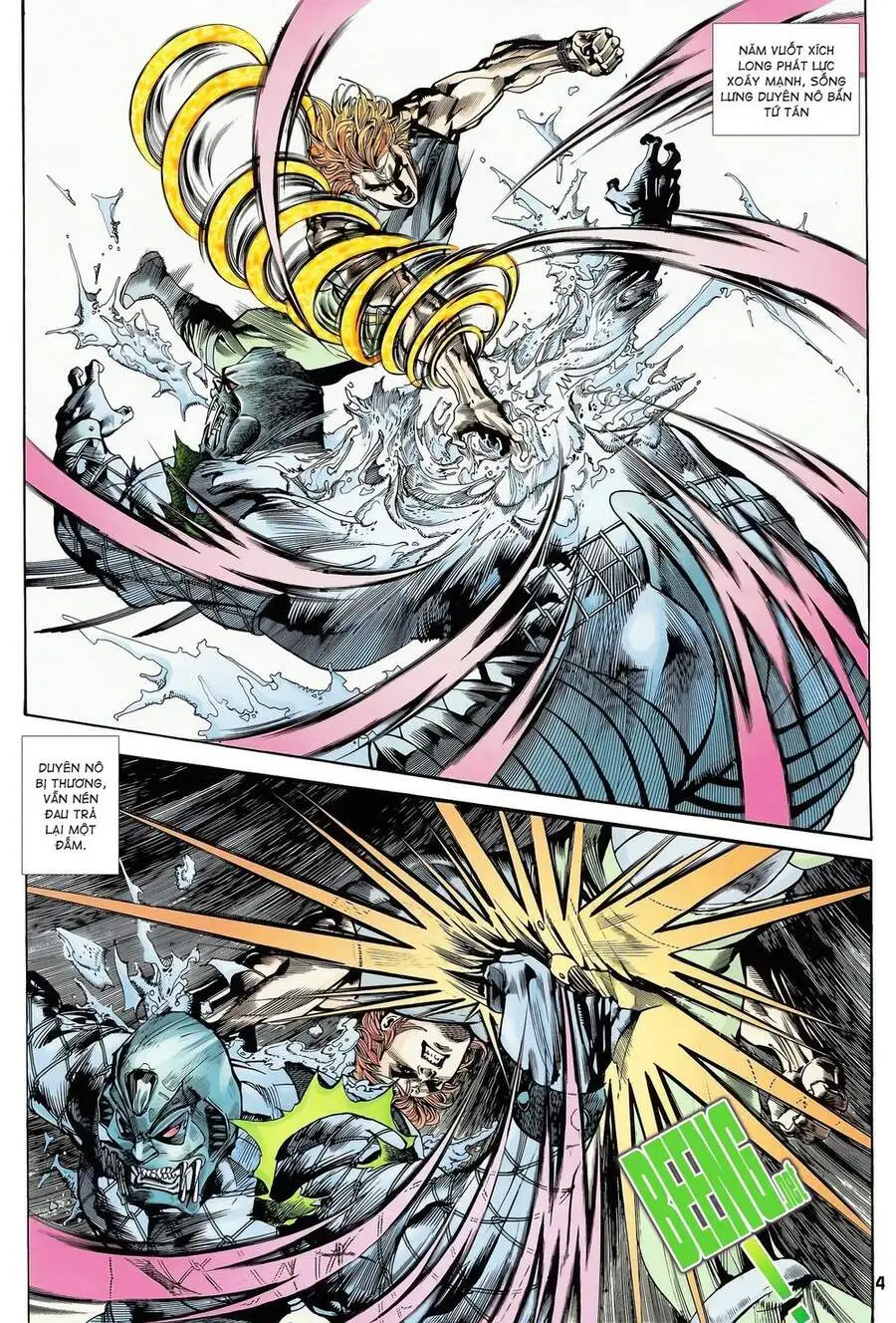 Truyện Tranh Long Hổ 5 Thế trang 8