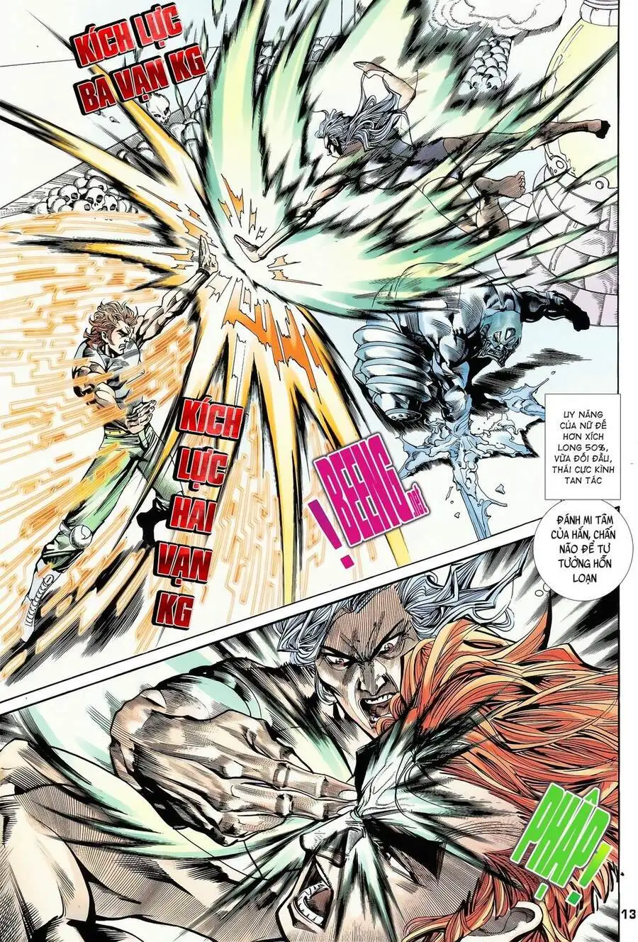 Truyện Tranh Long Hổ 5 Thế trang 8
