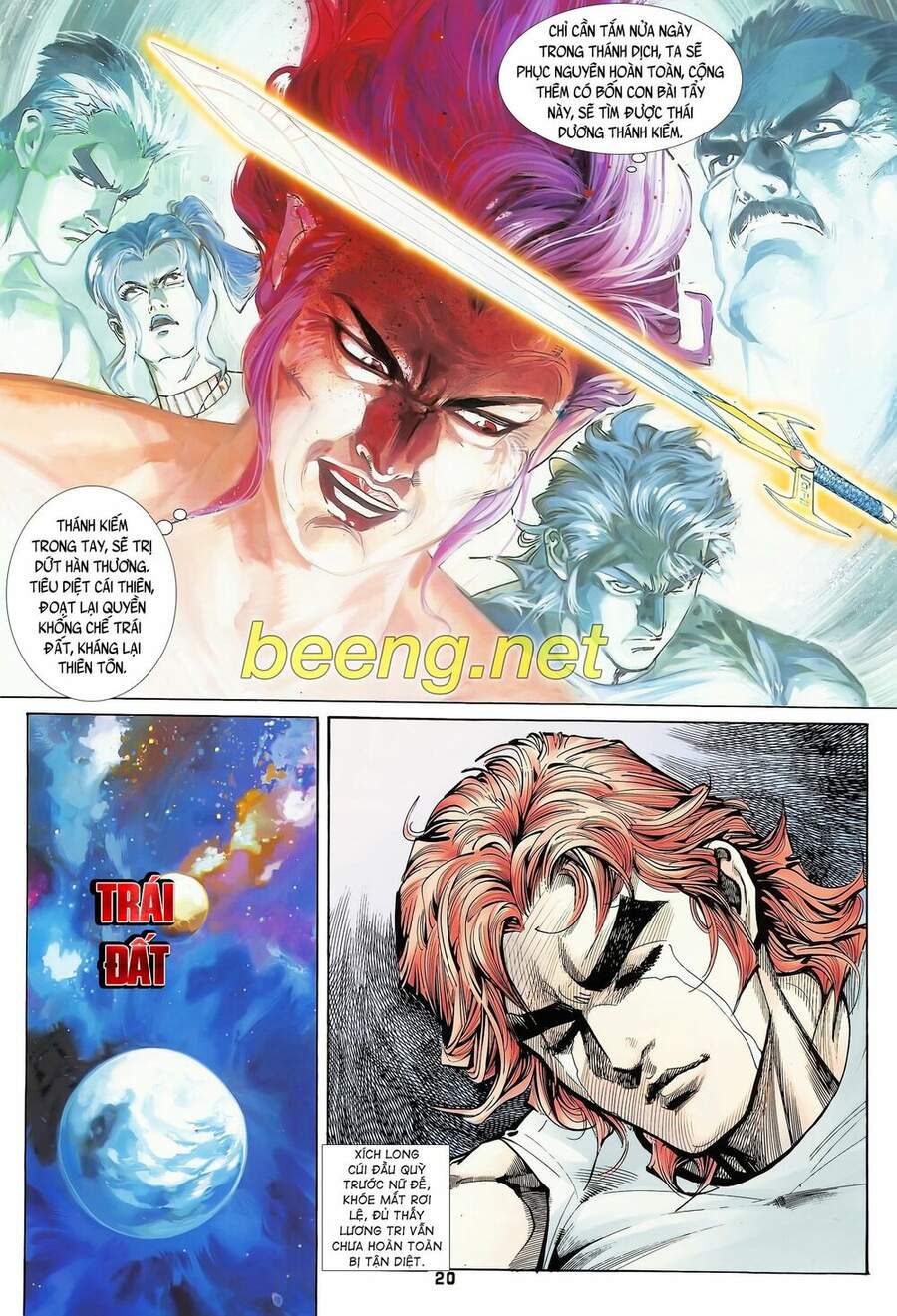Truyện Tranh Long Hổ 5 Thế trang 8