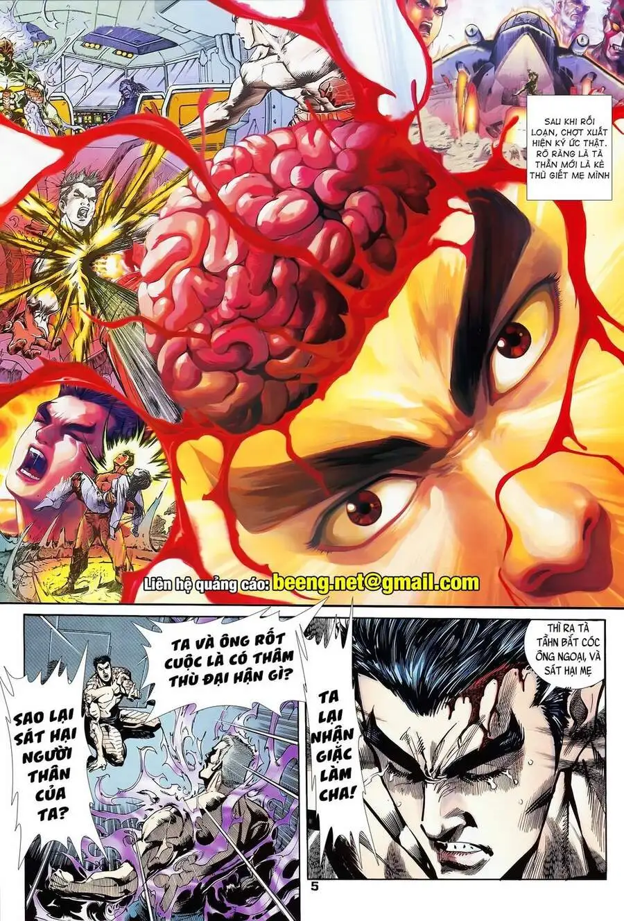 Truyện Tranh Long Hổ 5 Thế trang 8