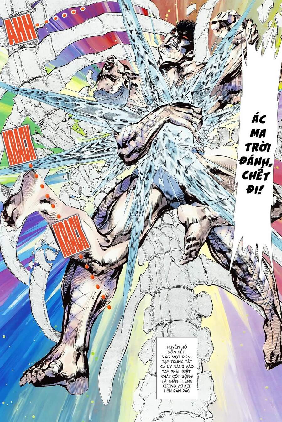 Truyện Tranh Long Hổ 5 Thế trang 8