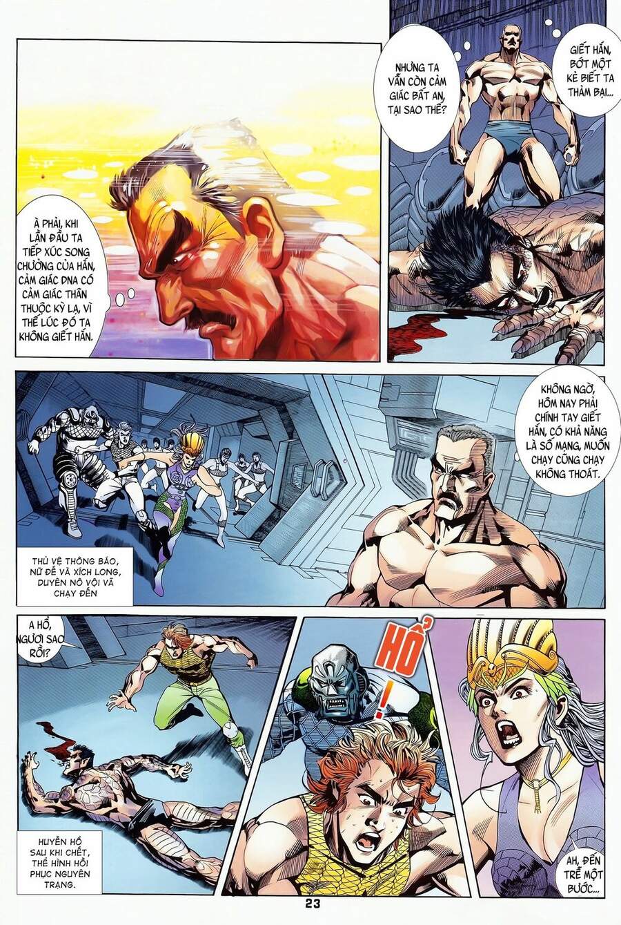 Truyện Tranh Long Hổ 5 Thế trang 8