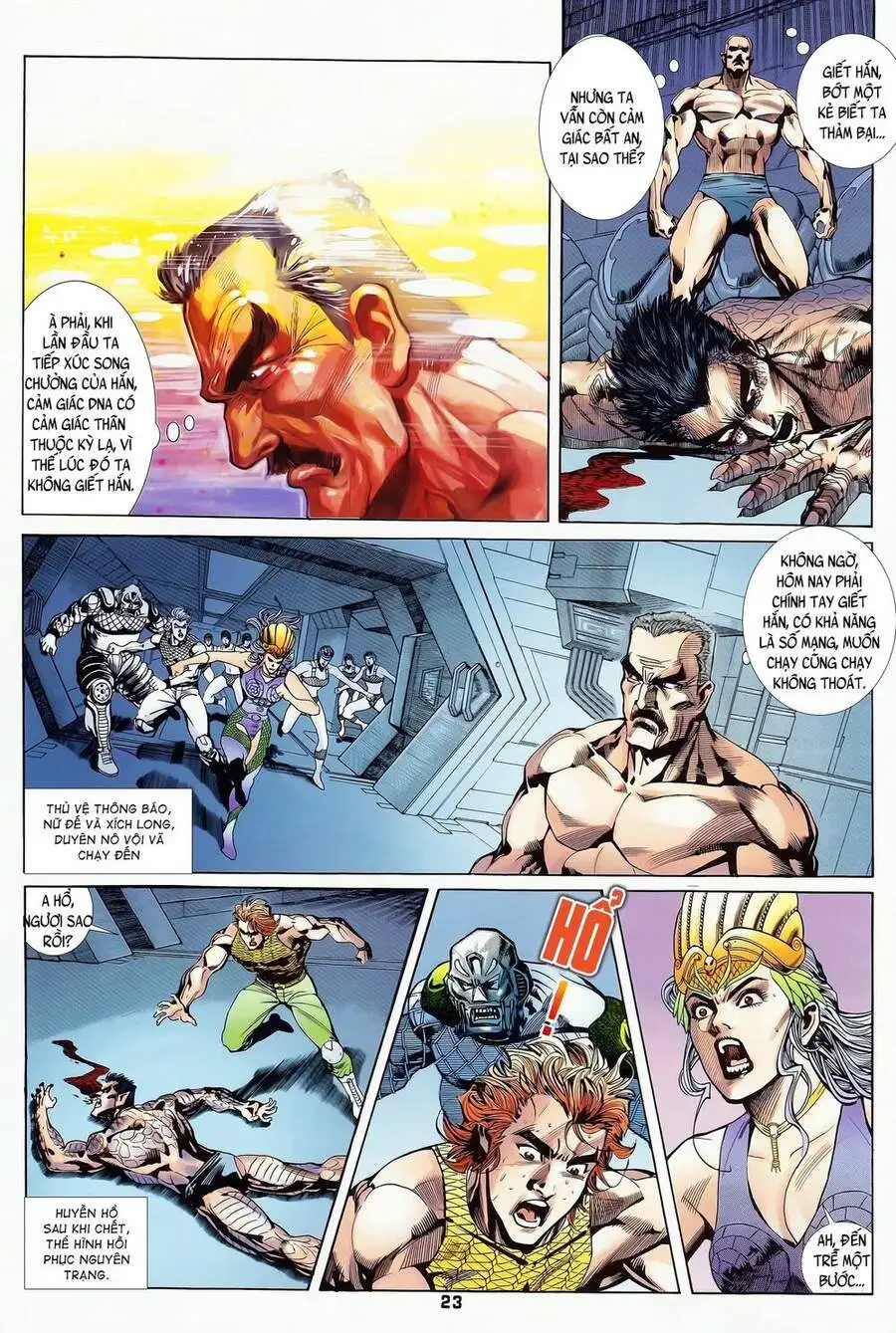 Truyện Tranh Long Hổ 5 Thế trang 8