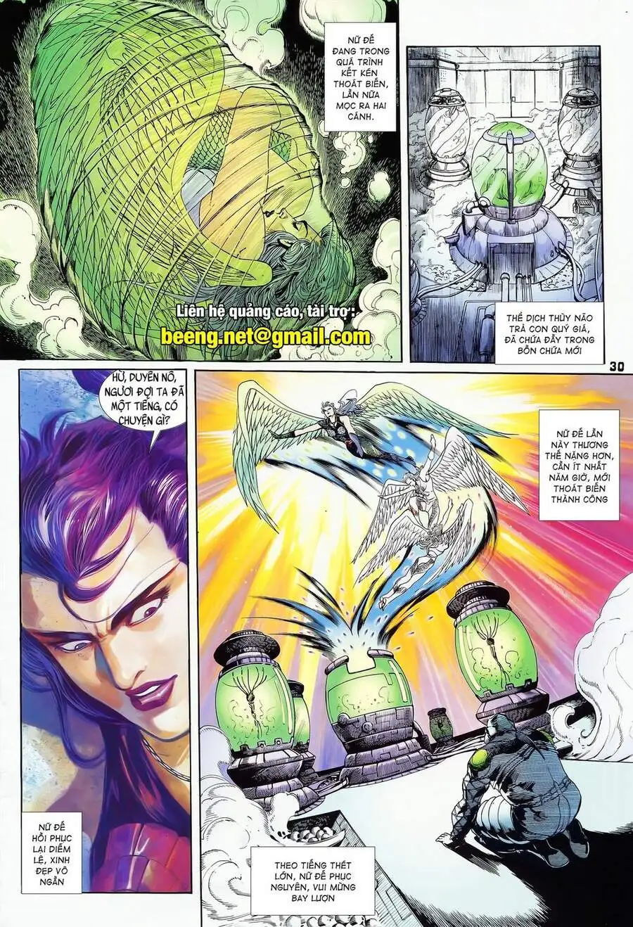 Truyện Tranh Long Hổ 5 Thế trang 8