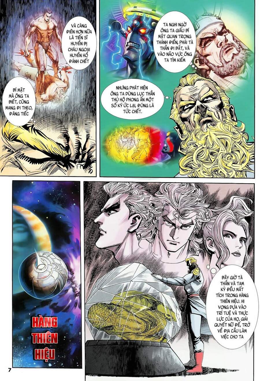 Truyện Tranh Long Hổ 5 Thế trang 8