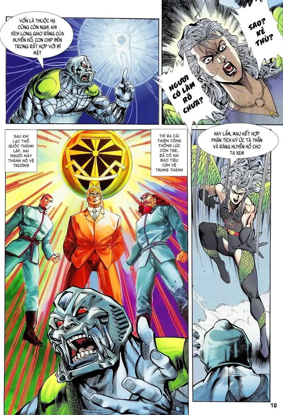 Truyện Tranh Long Hổ 5 Thế trang 8