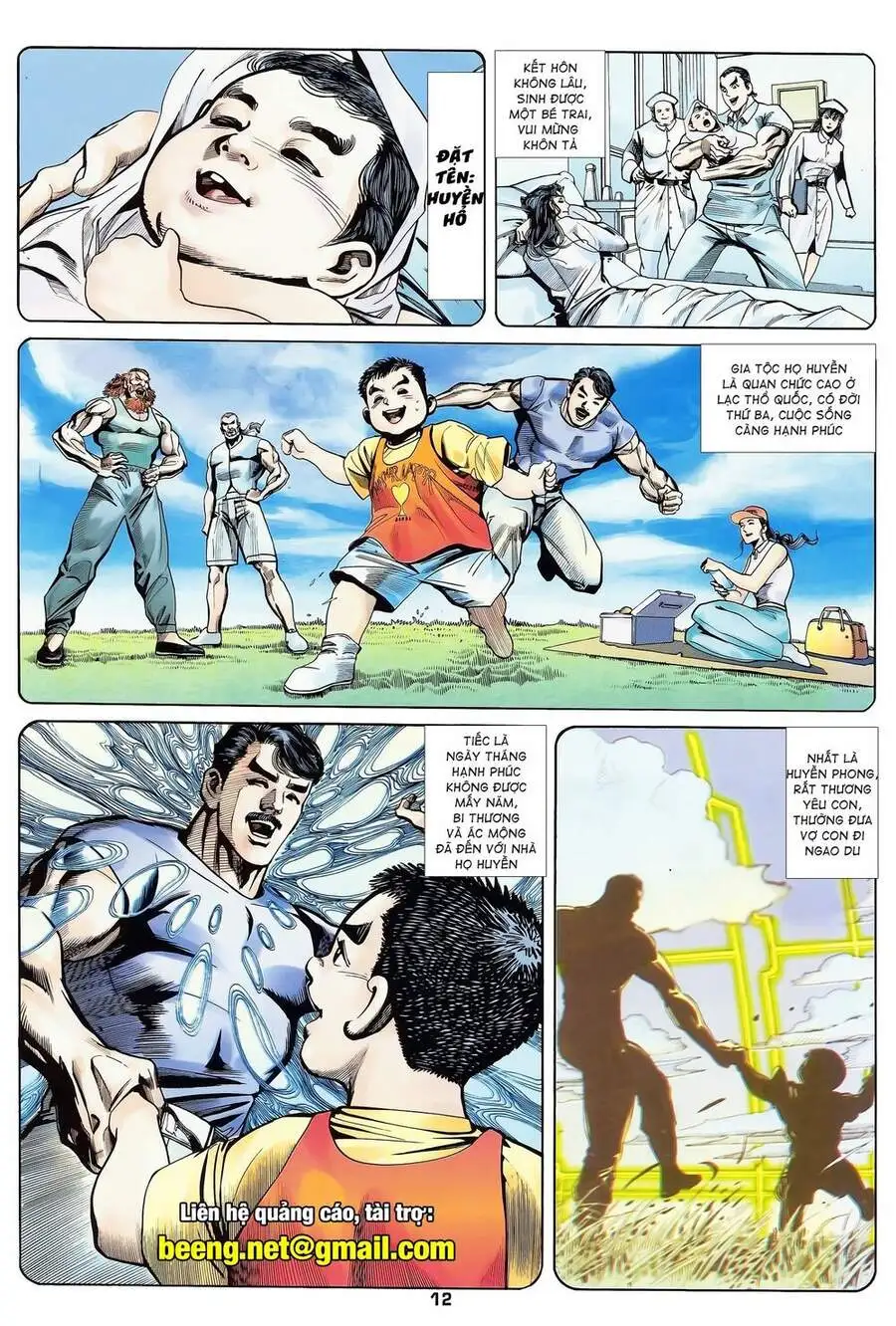 Truyện Tranh Long Hổ 5 Thế trang 8