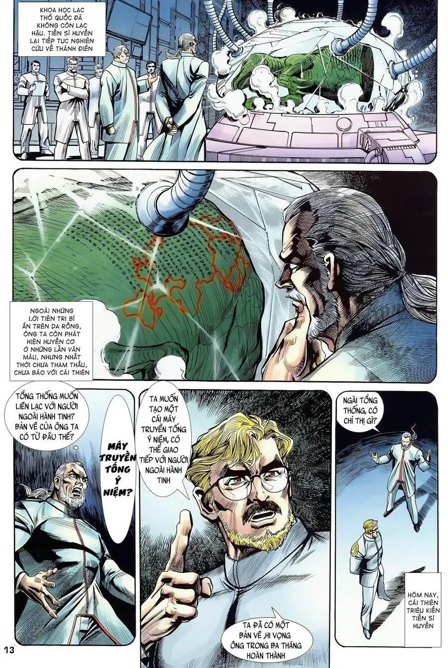 Truyện Tranh Long Hổ 5 Thế trang 8