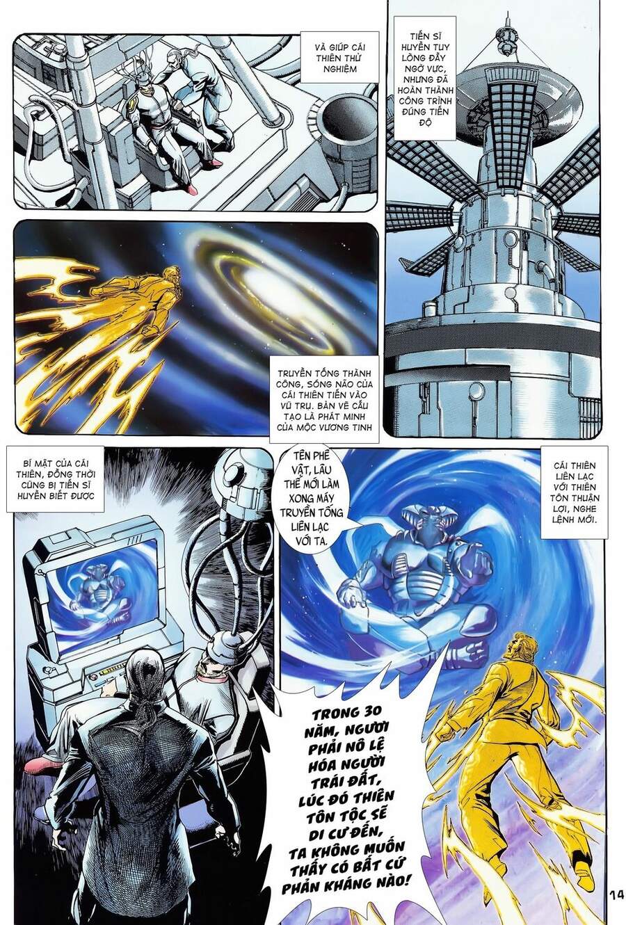 Truyện Tranh Long Hổ 5 Thế trang 8