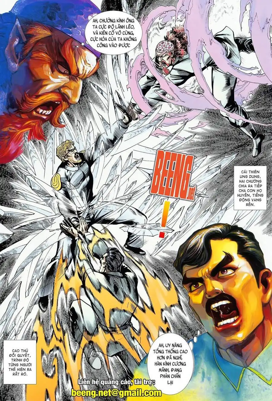 Truyện Tranh Long Hổ 5 Thế trang 8
