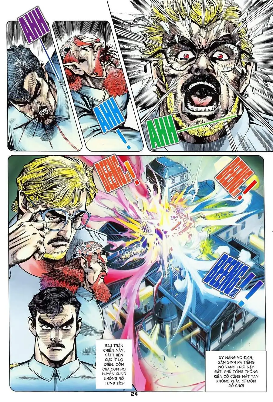 Truyện Tranh Long Hổ 5 Thế trang 8