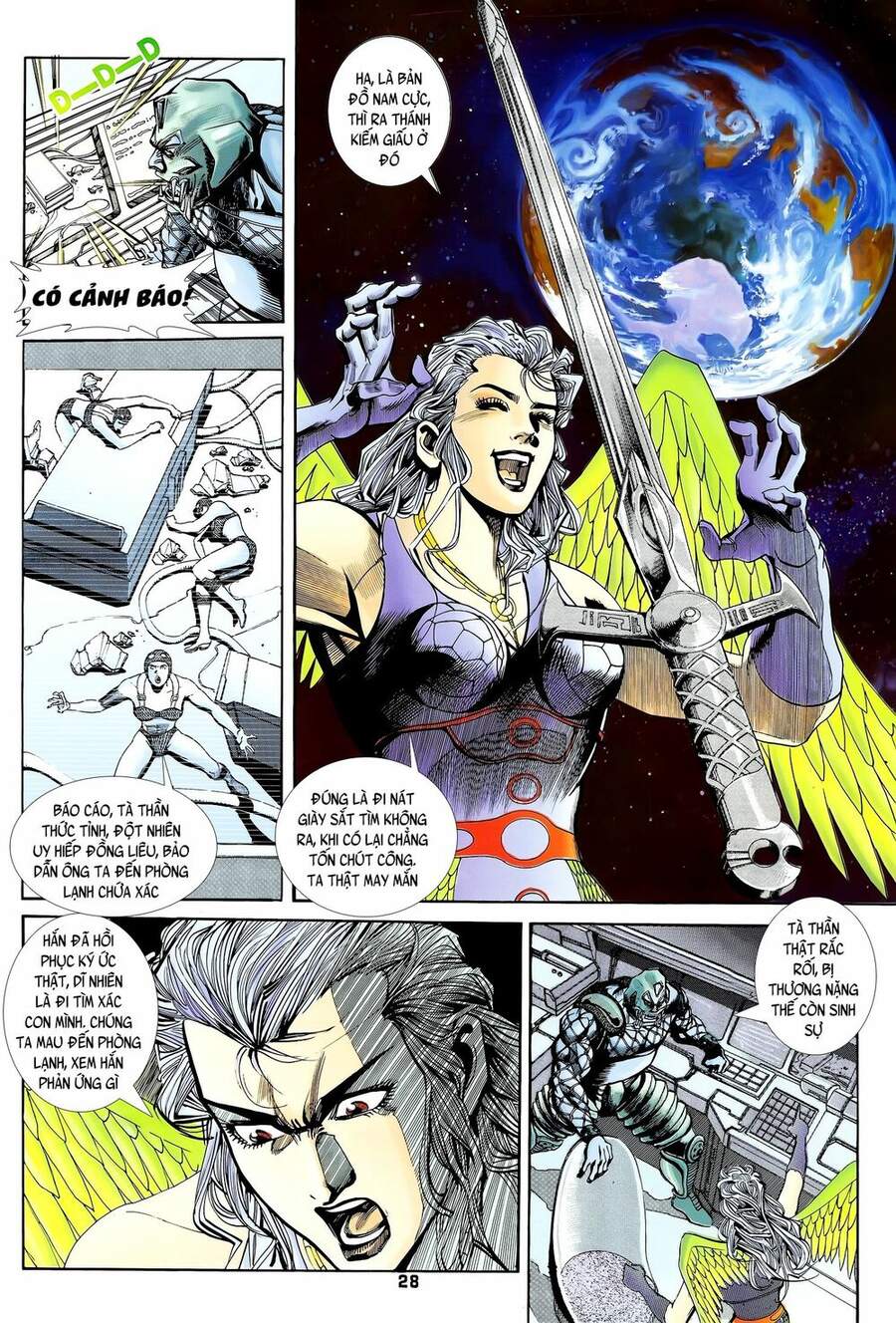 Truyện Tranh Long Hổ 5 Thế trang 8