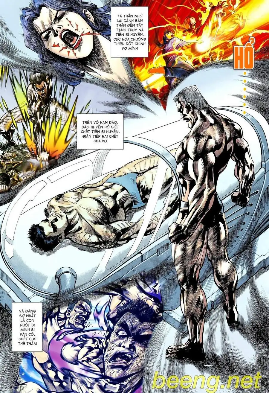 Truyện Tranh Long Hổ 5 Thế trang 8