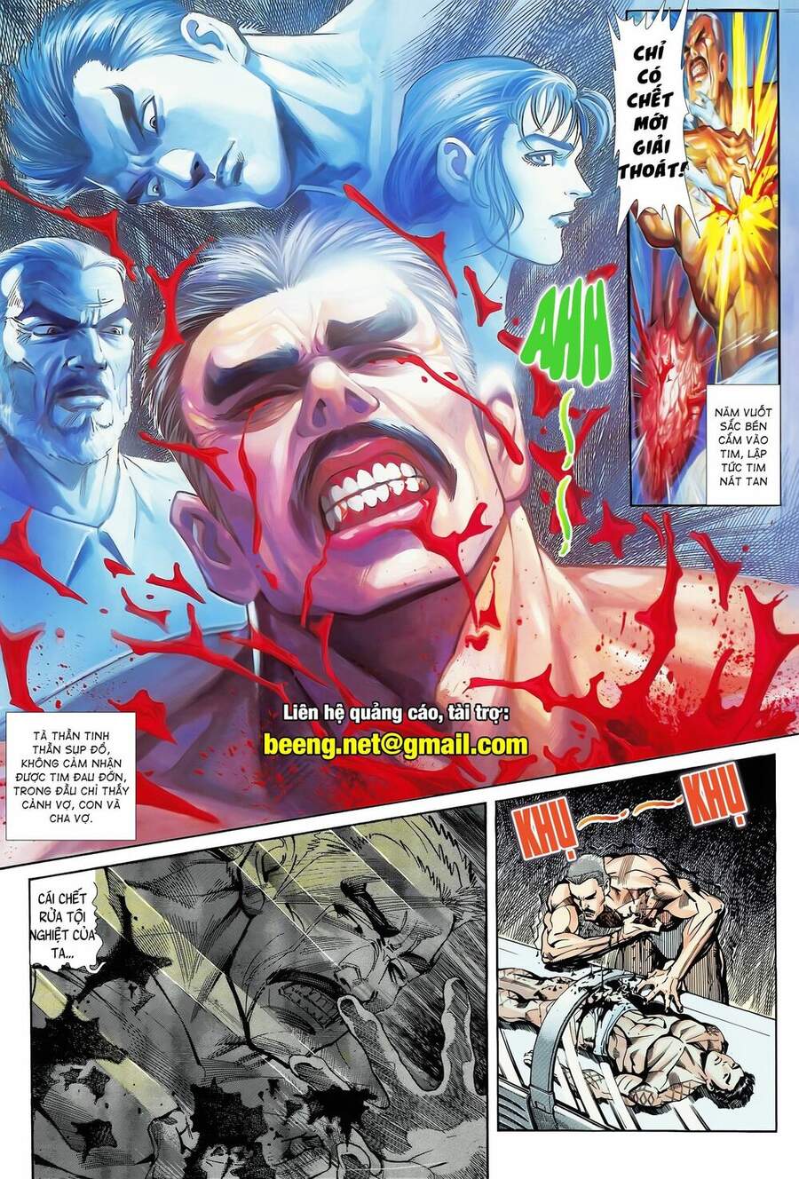 Truyện Tranh Long Hổ 5 Thế trang 8