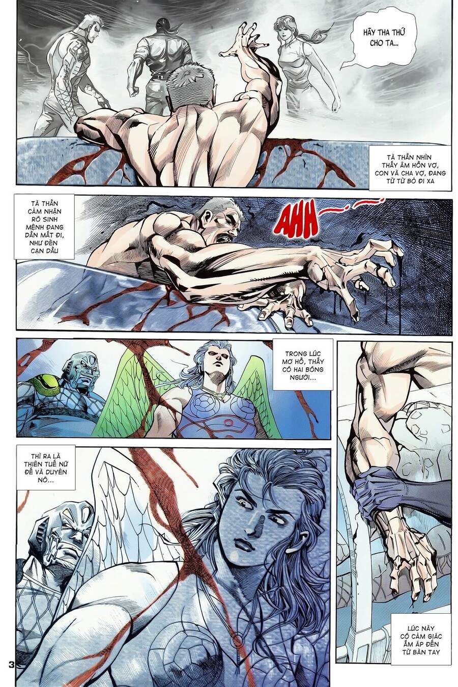 Truyện Tranh Long Hổ 5 Thế trang 8