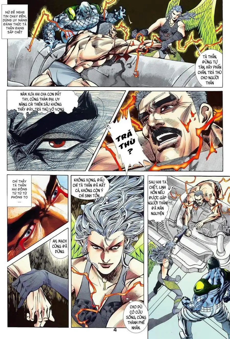 Truyện Tranh Long Hổ 5 Thế trang 8