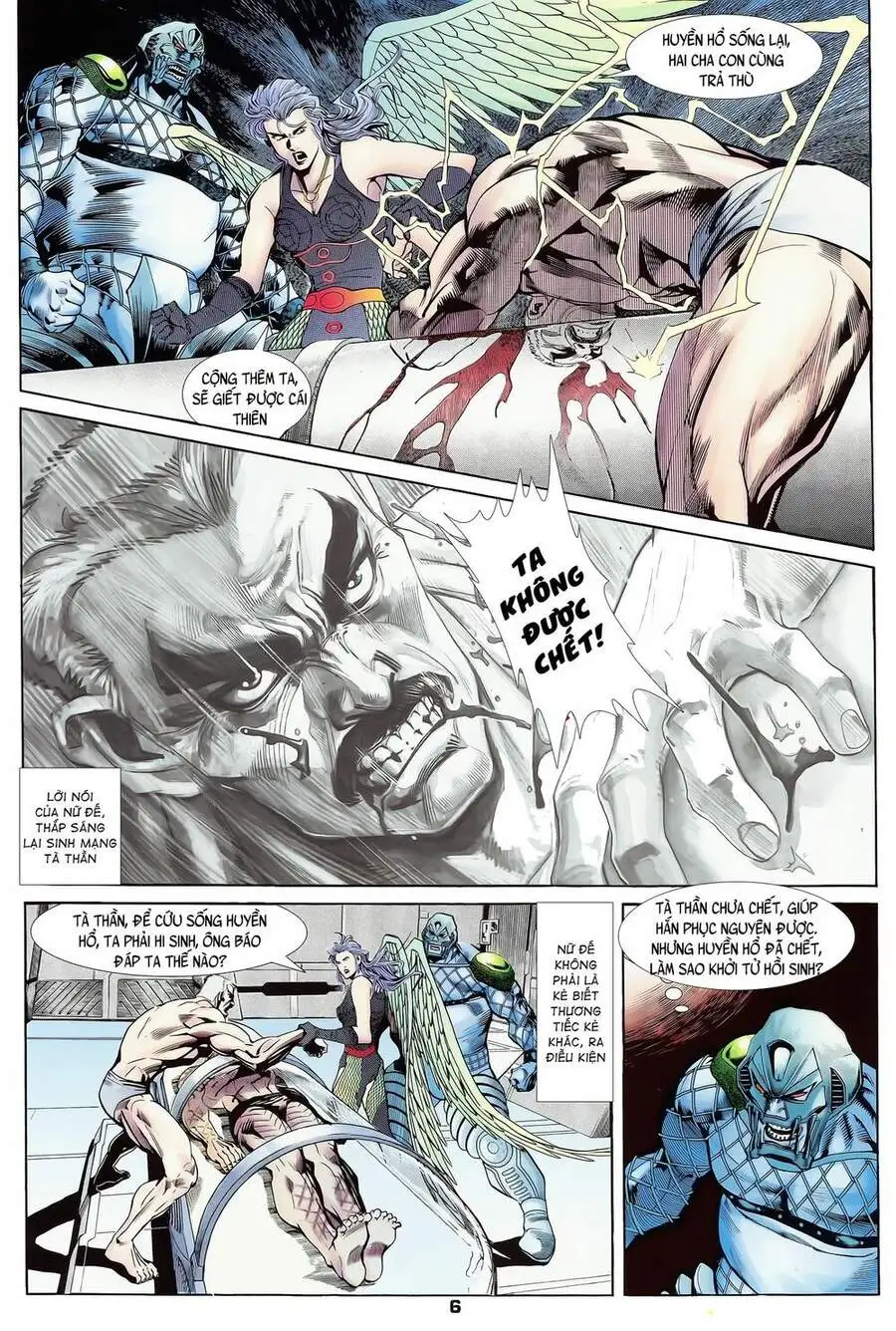 Truyện Tranh Long Hổ 5 Thế trang 8