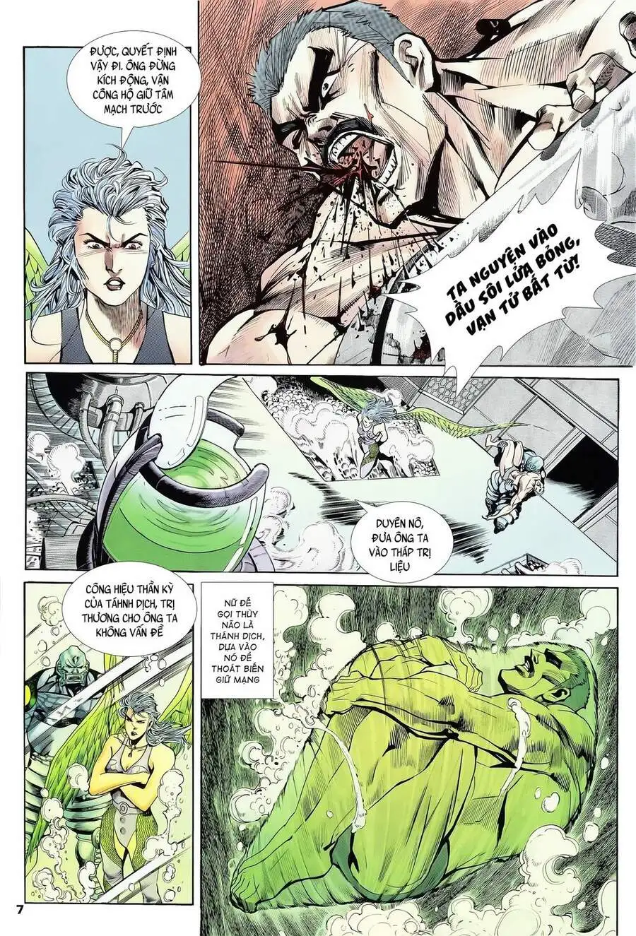Truyện Tranh Long Hổ 5 Thế trang 8