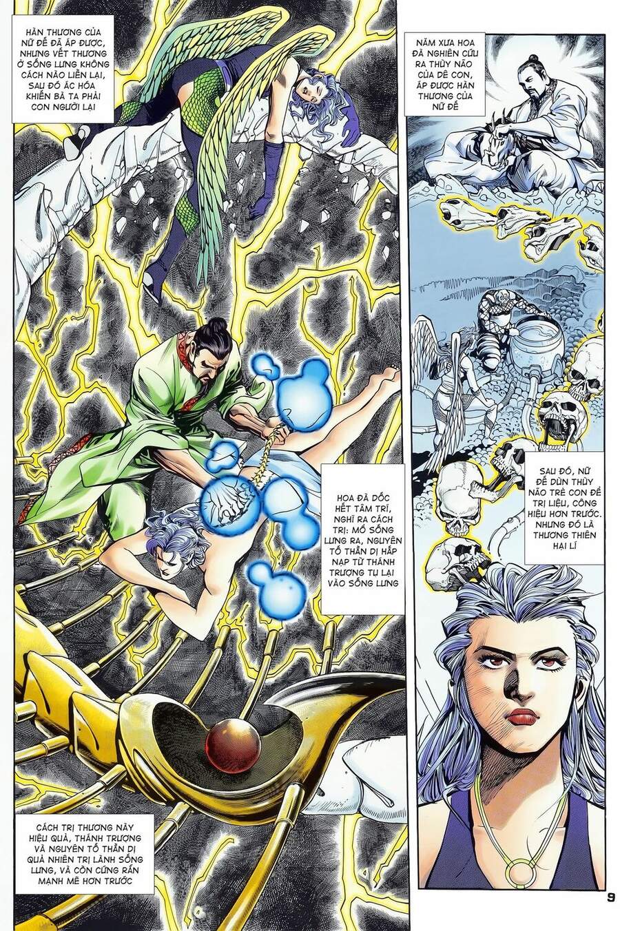 Truyện Tranh Long Hổ 5 Thế trang 8