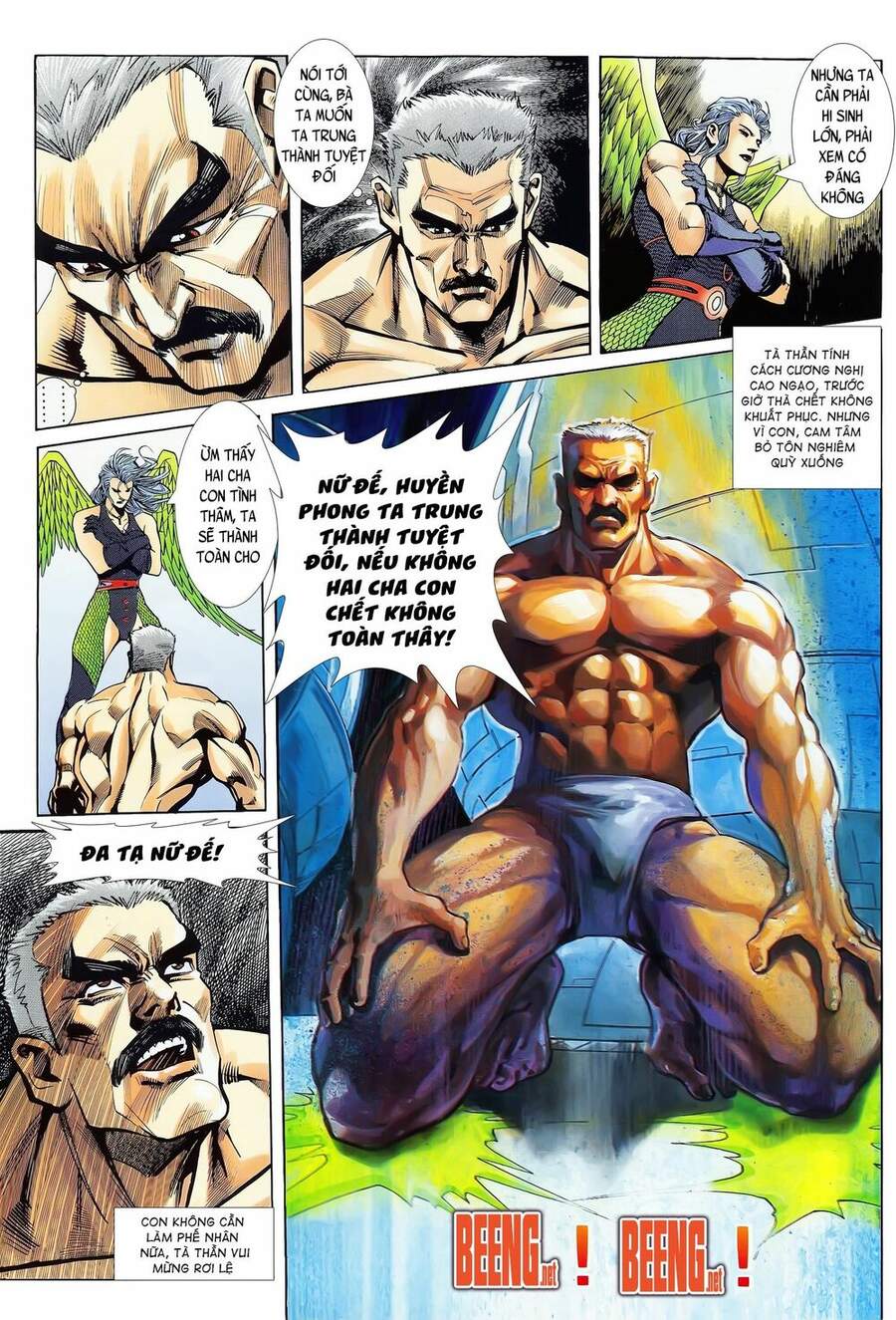 Truyện Tranh Long Hổ 5 Thế trang 8