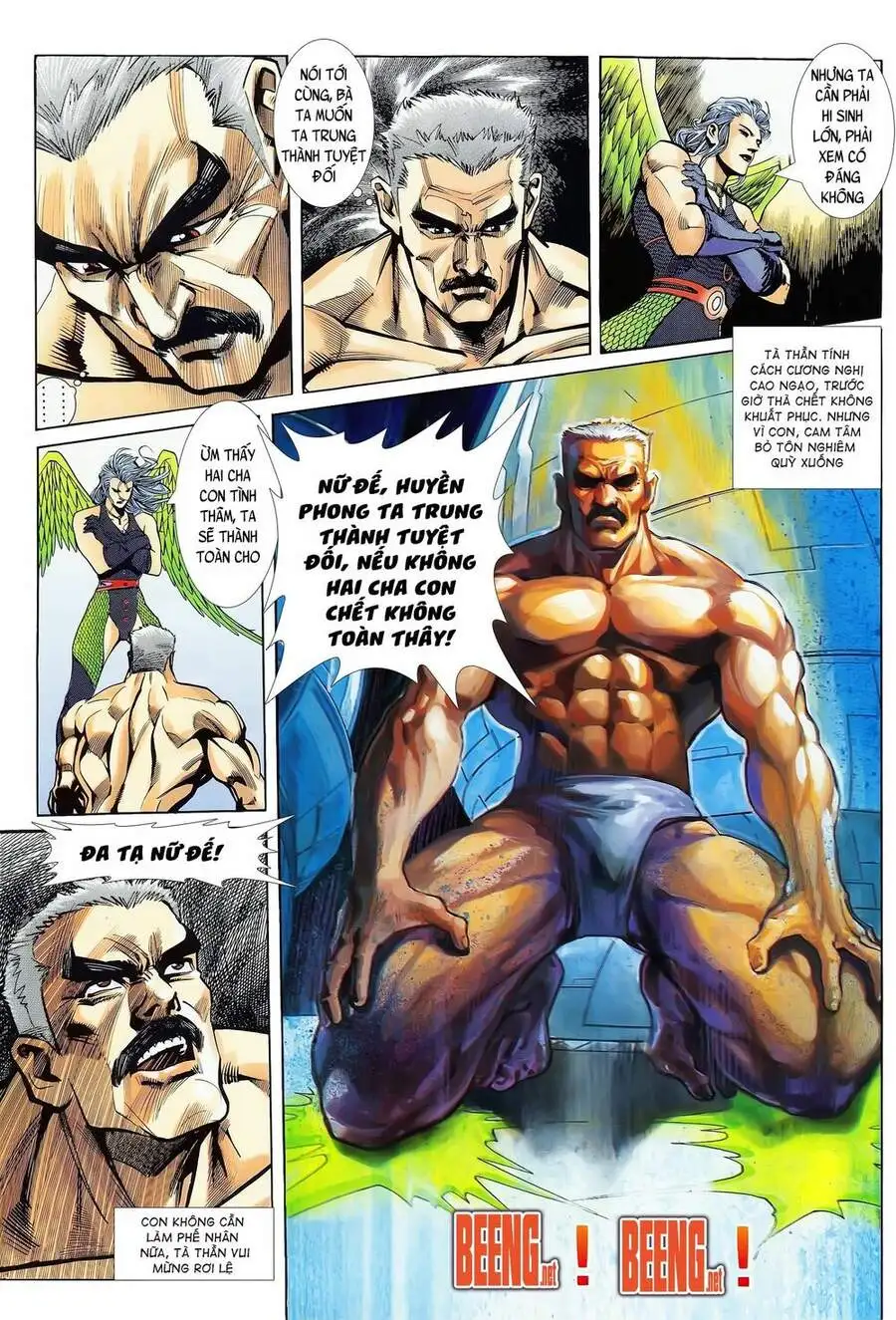Truyện Tranh Long Hổ 5 Thế trang 8