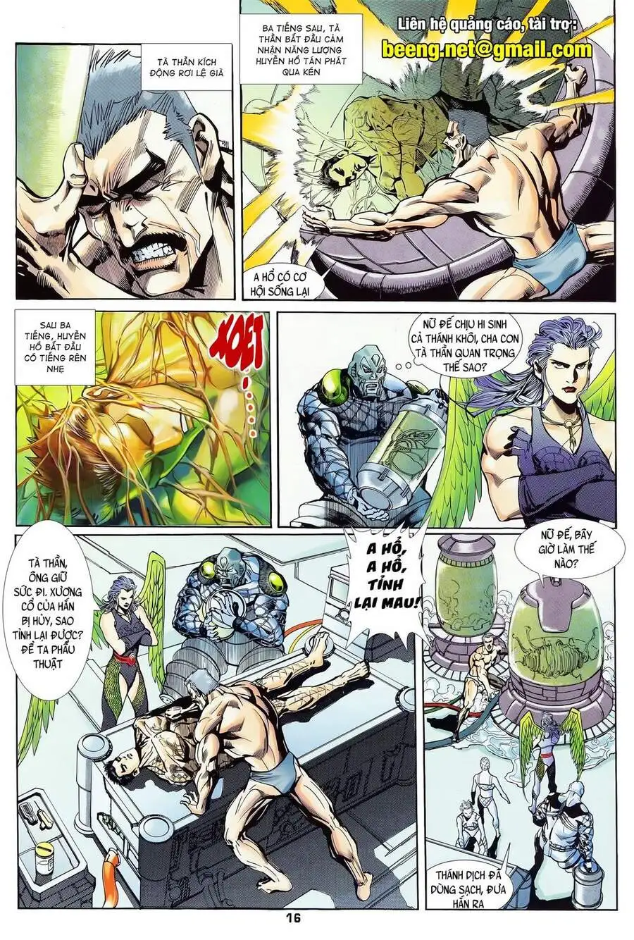Truyện Tranh Long Hổ 5 Thế trang 8
