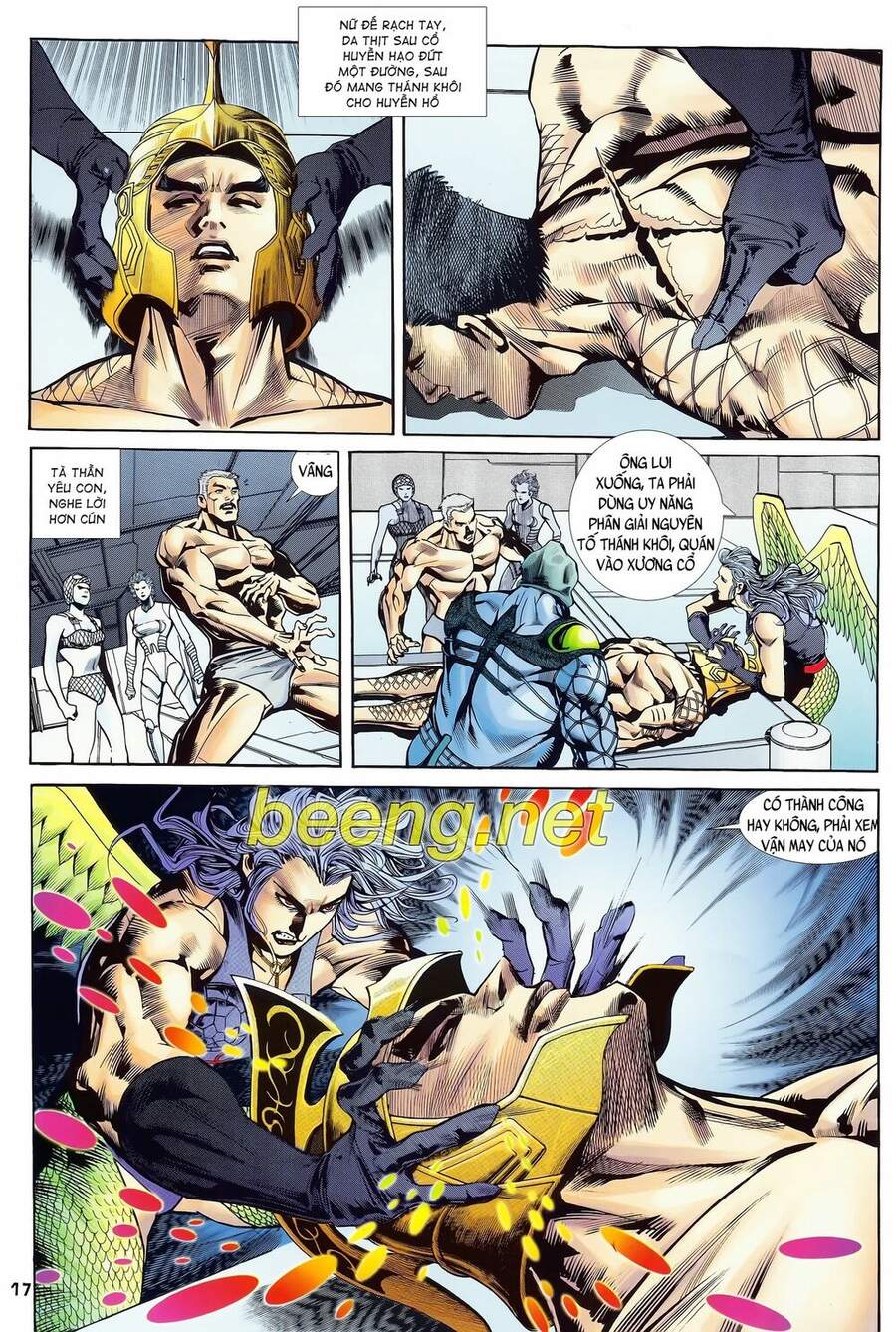 Truyện Tranh Long Hổ 5 Thế trang 8