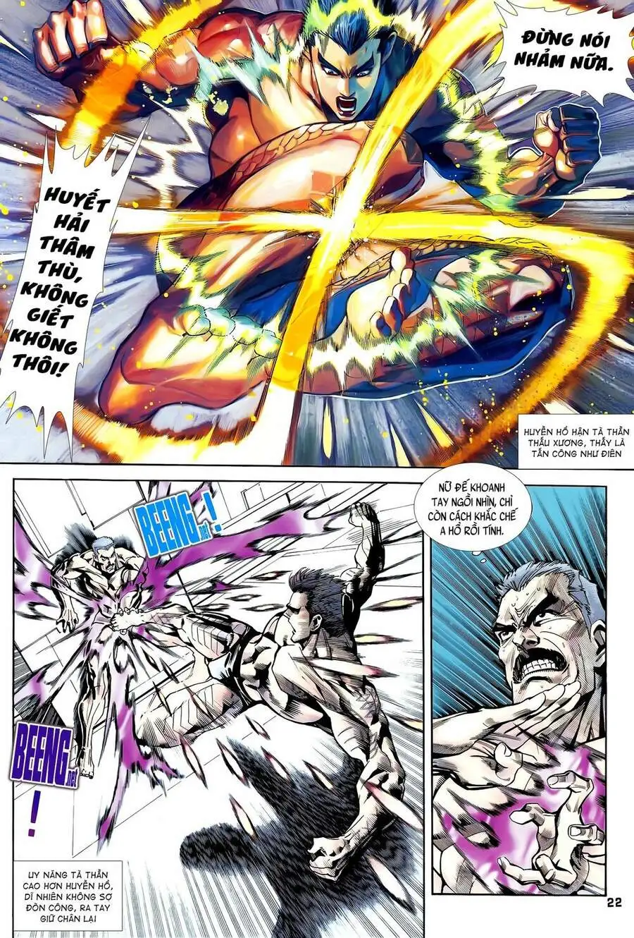 Truyện Tranh Long Hổ 5 Thế trang 8