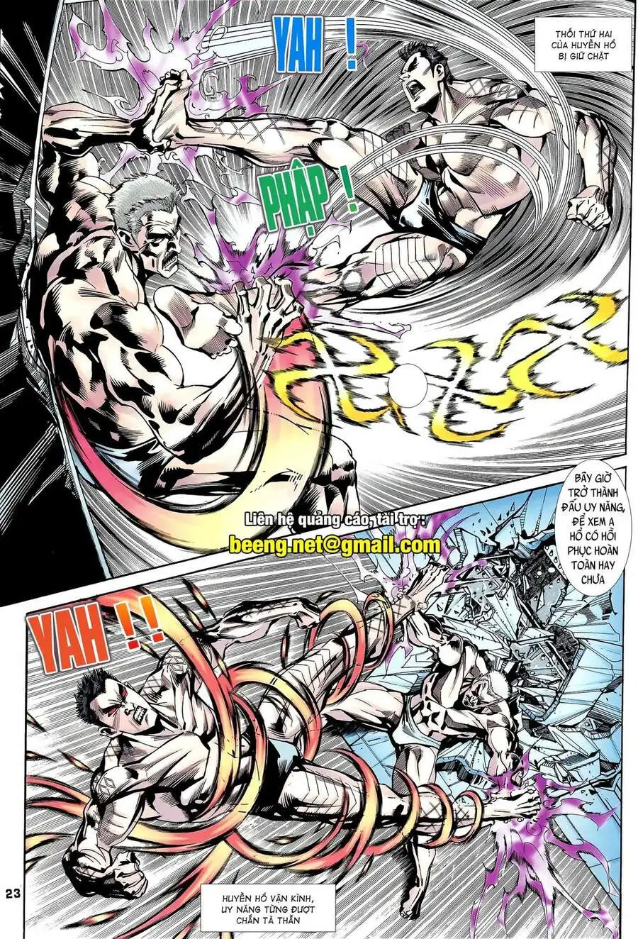 Truyện Tranh Long Hổ 5 Thế trang 8
