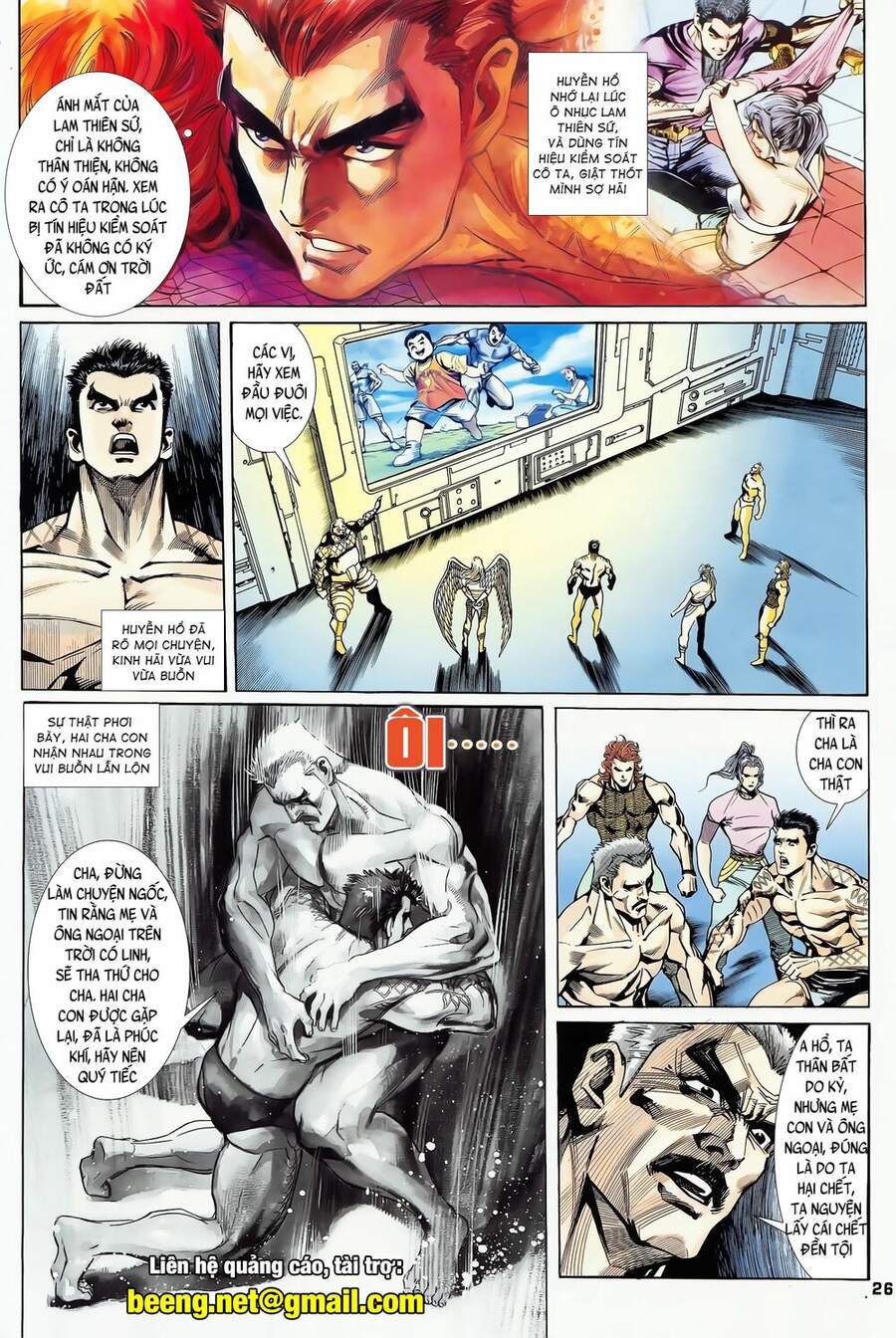 Truyện Tranh Long Hổ 5 Thế trang 8