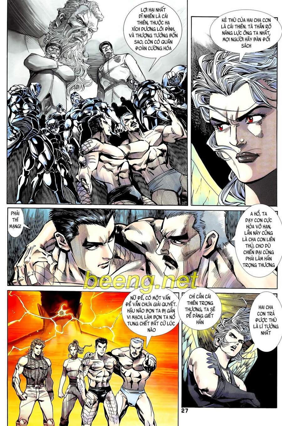 Truyện Tranh Long Hổ 5 Thế trang 8