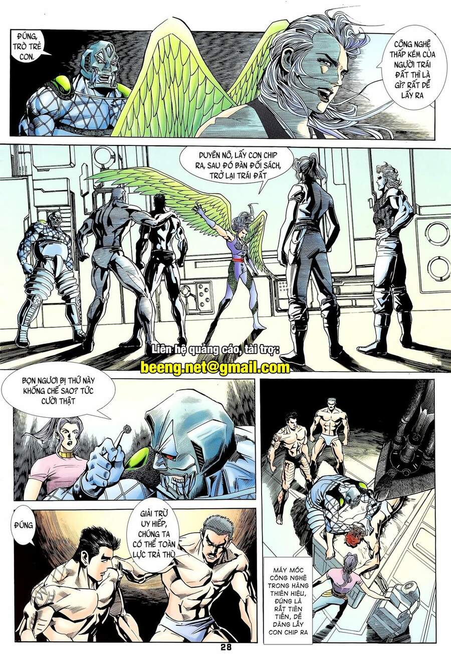 Truyện Tranh Long Hổ 5 Thế trang 8