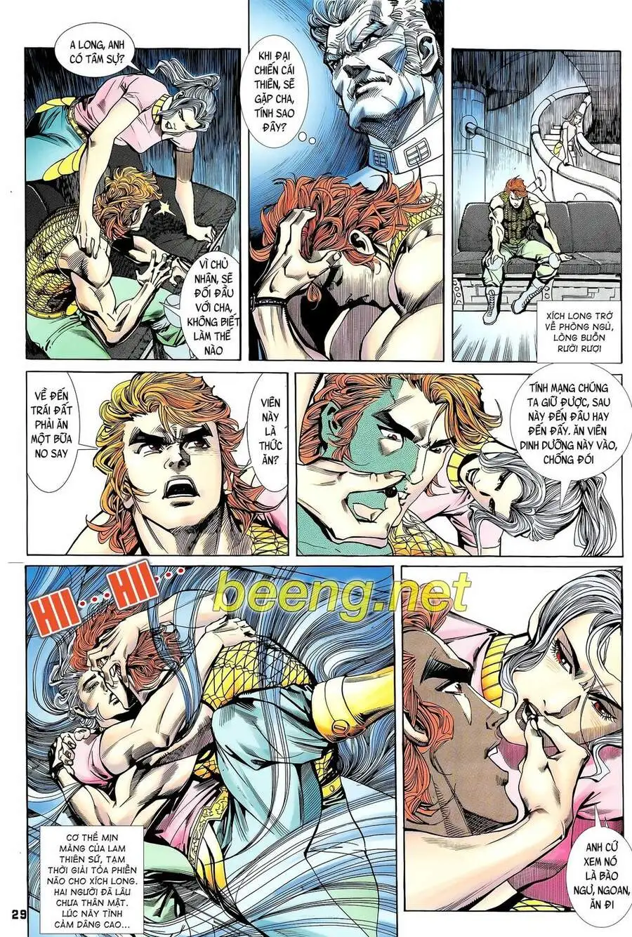 Truyện Tranh Long Hổ 5 Thế trang 8