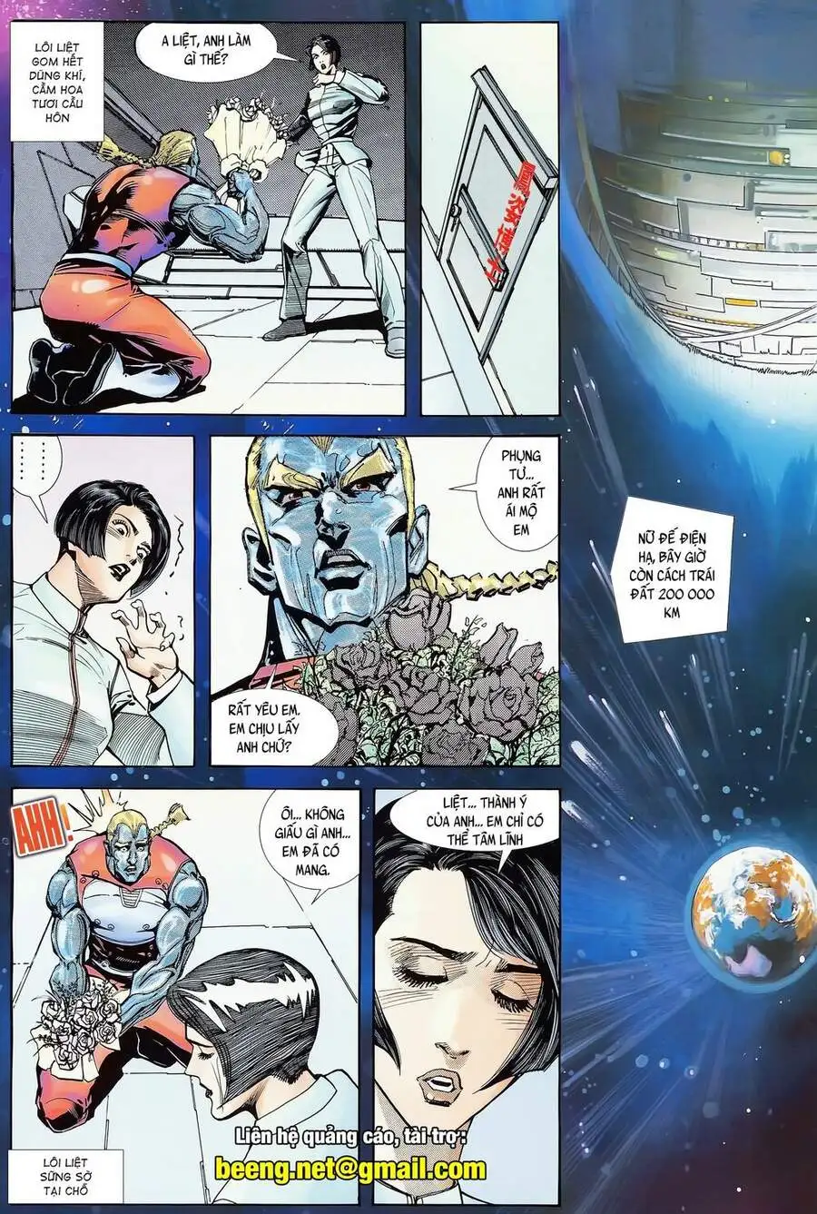 Truyện Tranh Long Hổ 5 Thế trang 8