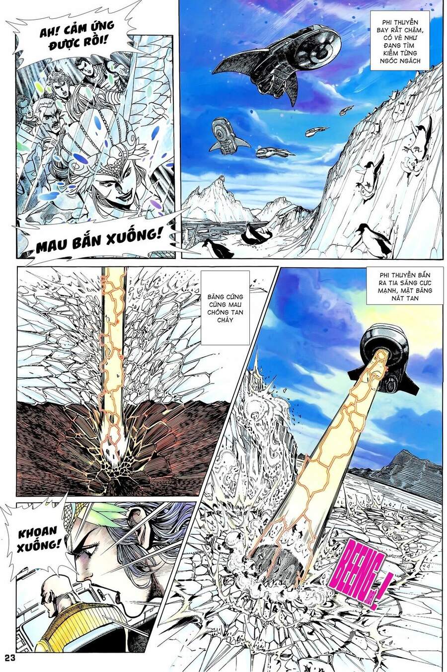 Truyện Tranh Long Hổ 5 Thế trang 8