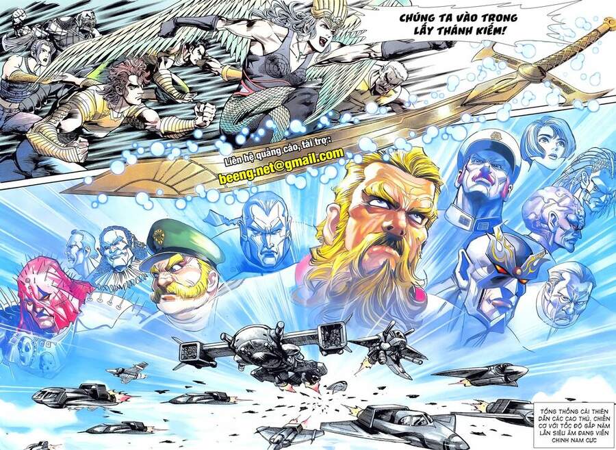 Truyện Tranh Long Hổ 5 Thế trang 8