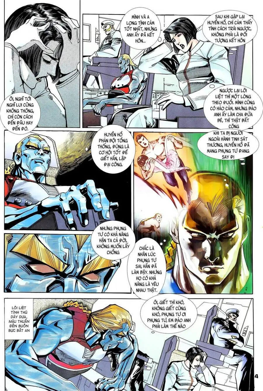 Truyện Tranh Long Hổ 5 Thế trang 8