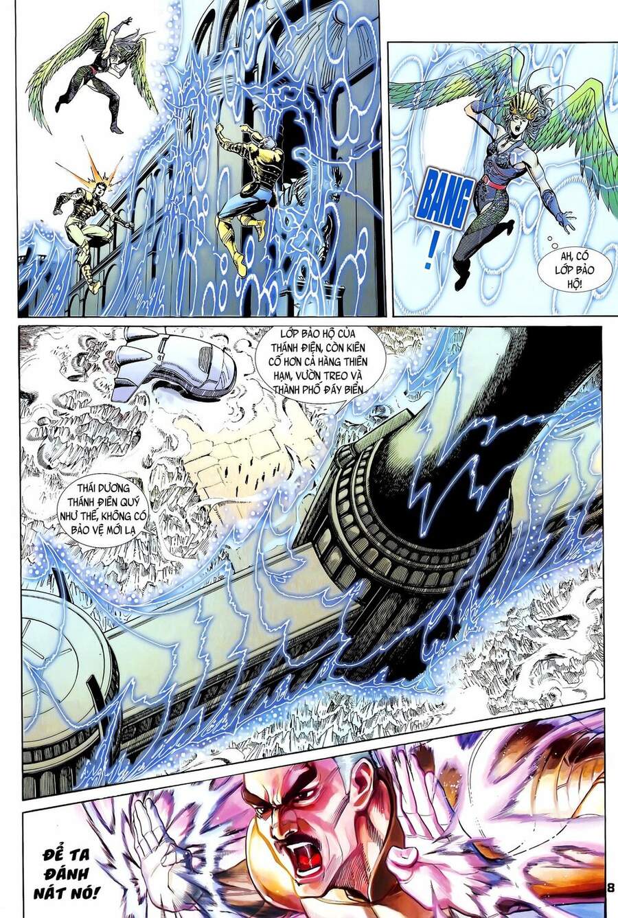 Truyện Tranh Long Hổ 5 Thế trang 8