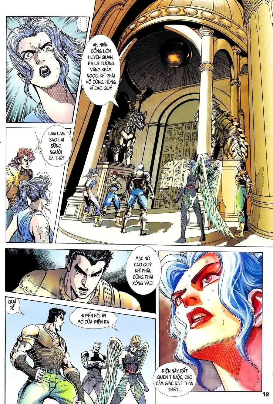 Truyện Tranh Long Hổ 5 Thế trang 8