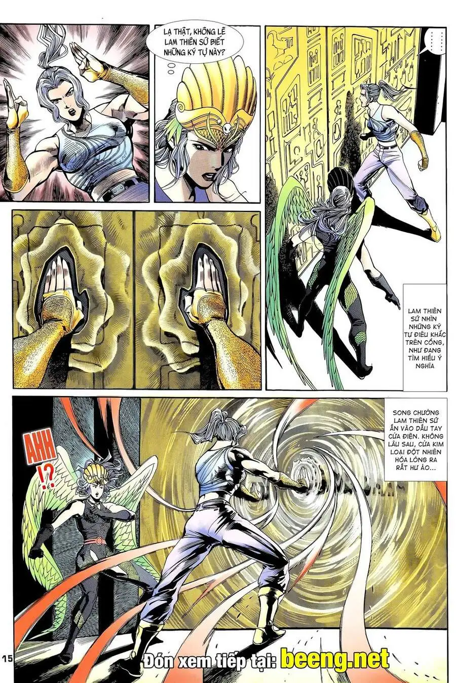 Truyện Tranh Long Hổ 5 Thế trang 8