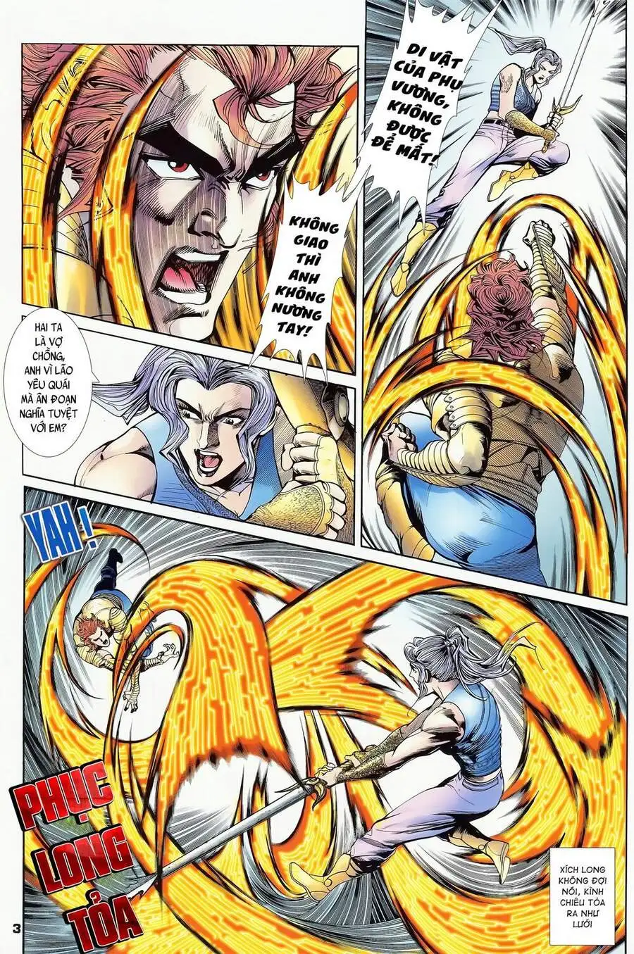 Truyện Tranh Long Hổ 5 Thế trang 8