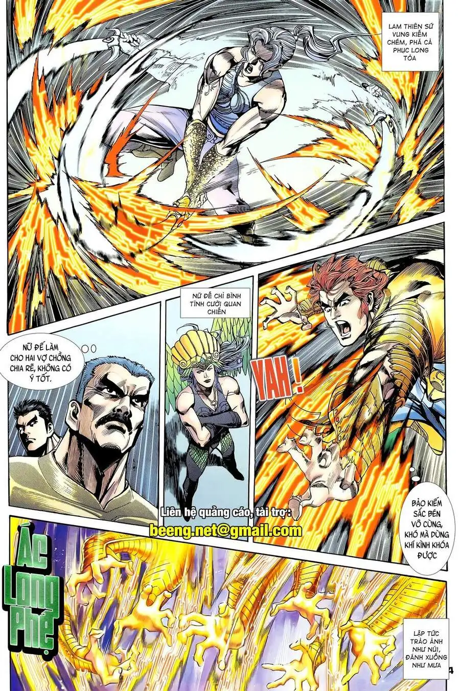 Truyện Tranh Long Hổ 5 Thế trang 8