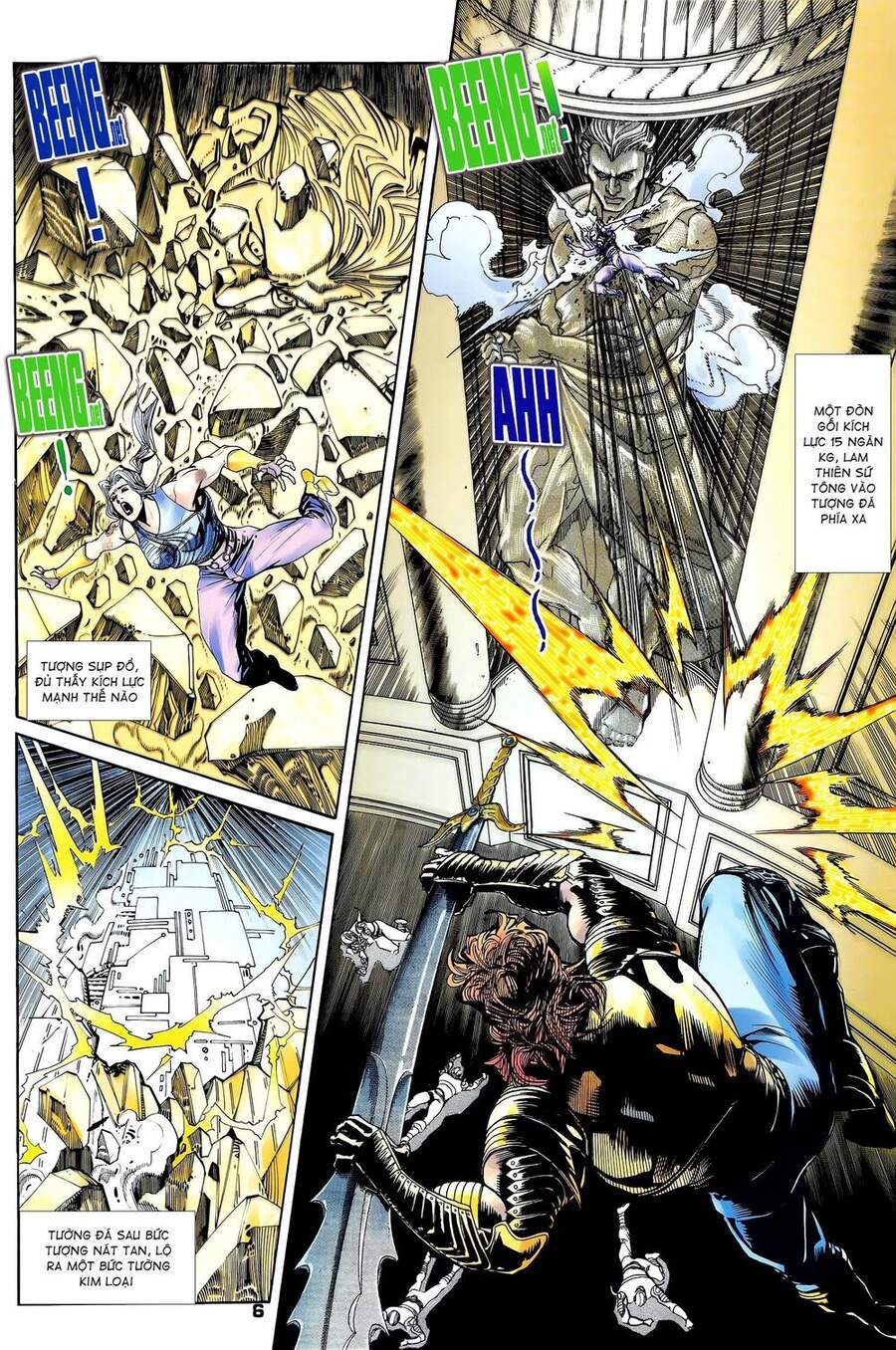 Truyện Tranh Long Hổ 5 Thế trang 8