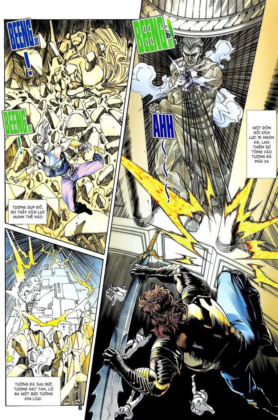 Truyện Tranh Long Hổ 5 Thế trang 8