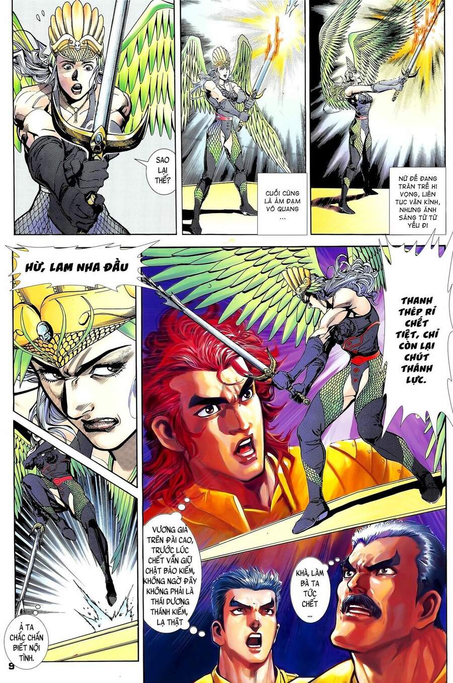 Truyện Tranh Long Hổ 5 Thế trang 8