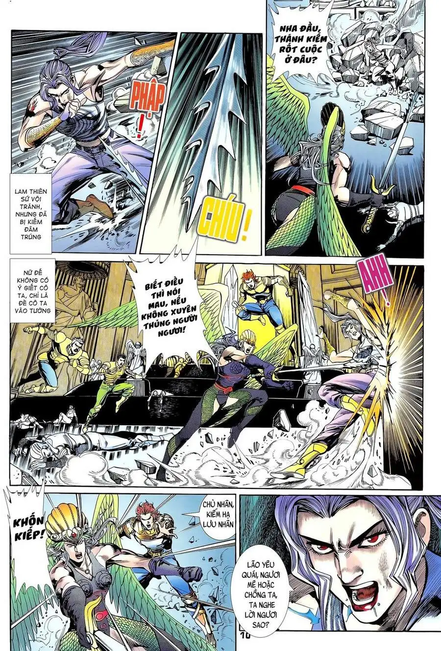 Truyện Tranh Long Hổ 5 Thế trang 8