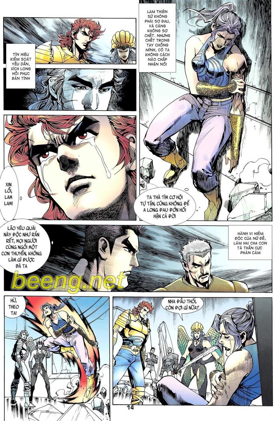 Truyện Tranh Long Hổ 5 Thế trang 8